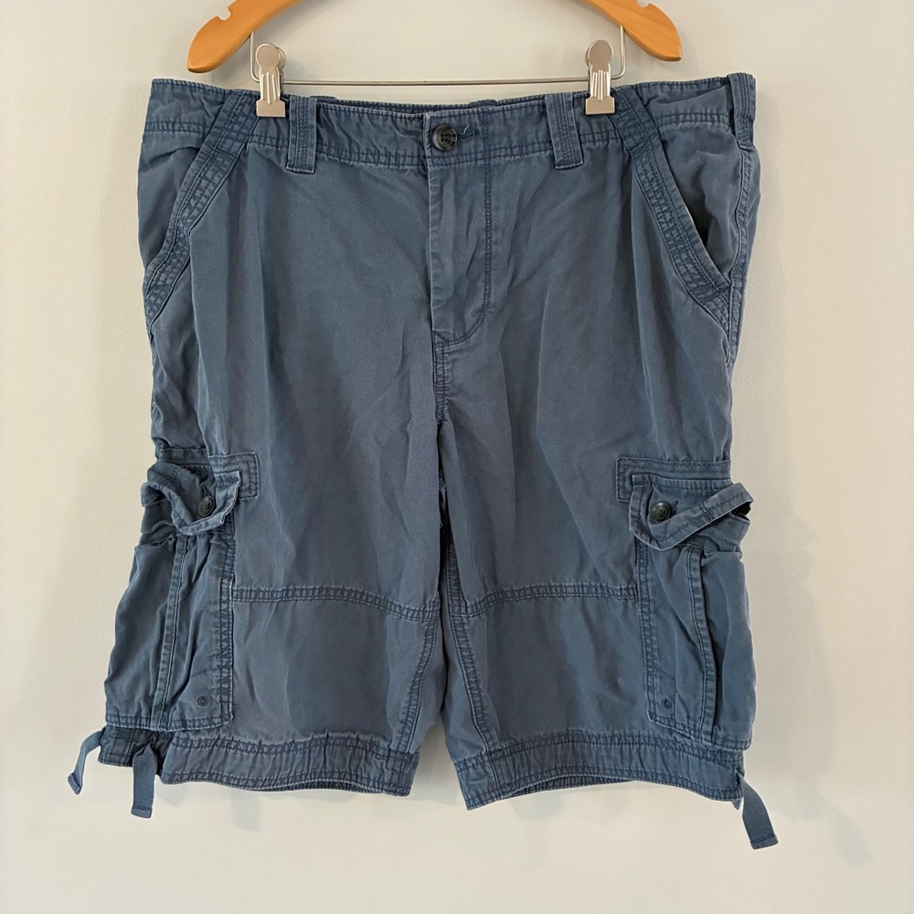 Urban Pipeline Cargo Shorts 38 Relaxed Fit Cotton Knee Length Utility Gorp Y2K